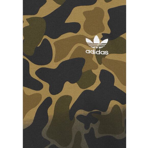Adidas Originals Camo Camouflage Drip‎ Effect Sweatshirt Trefoil Size Small - Picture 3 of 10